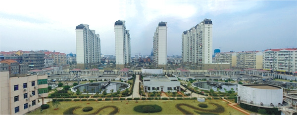 江西最大污水處理廠——南昌朝陽(yáng)污水處理廠二期工程（省、市優(yōu)良工程，獲滕王閣杯）